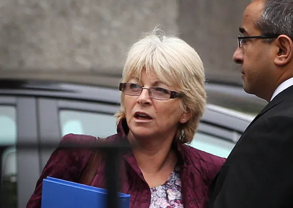 Metropolitan Police Deputy Assistant Commissioner Sue Akers arrives at Parliament on July 12, 2011 in London. Senior police officers were questioned by Members of Parliament on the Home Affairs Committee about their initial investigations into phone hacking by journalists. (Photo by Peter Macdiarmid/Getty Images)