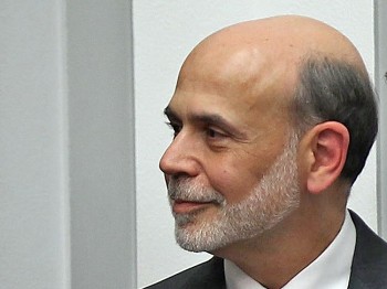 STOCKS SOARED :Federal Reserve Board Chairman Ben Bernanke testifies during a hearing before the House Financial Services Committee July 13 on Capitol Hill in Washington. (Alex Wong/Getty Images)