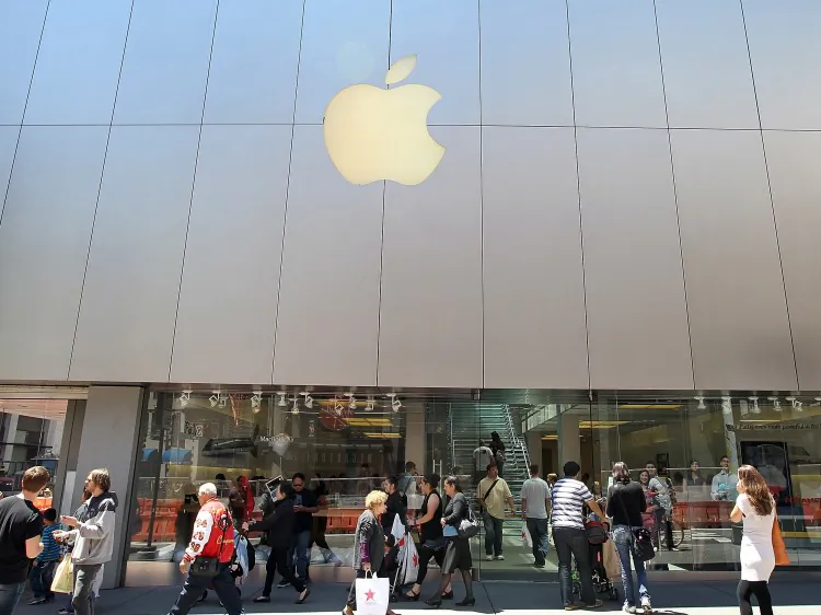 An Apple Store in San Francisco, California. (Justin Sullivan/Getty Images)