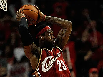 LeBron Records Fifth Postseason Triple-Double in Cavs Rout