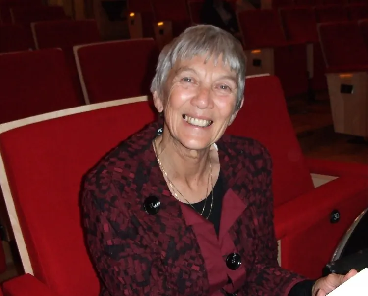 Vivian Naylor was delighted with Shen Yun Performing Arts. (Diane Cordemans/The Epoch Times)