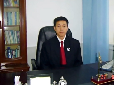 Wei Liangyue, shown in a photo before his illegal abduction and detention by the Chinese authorities (Photo provided by a source in China)