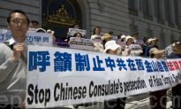 Falun Gong Practitioners in San Francisco Call for End to Hate Crimes