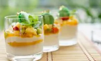 Yogurt and Fruit Salsa Cocktail