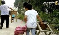 Students in Rural China Must Bring Own Desks to School