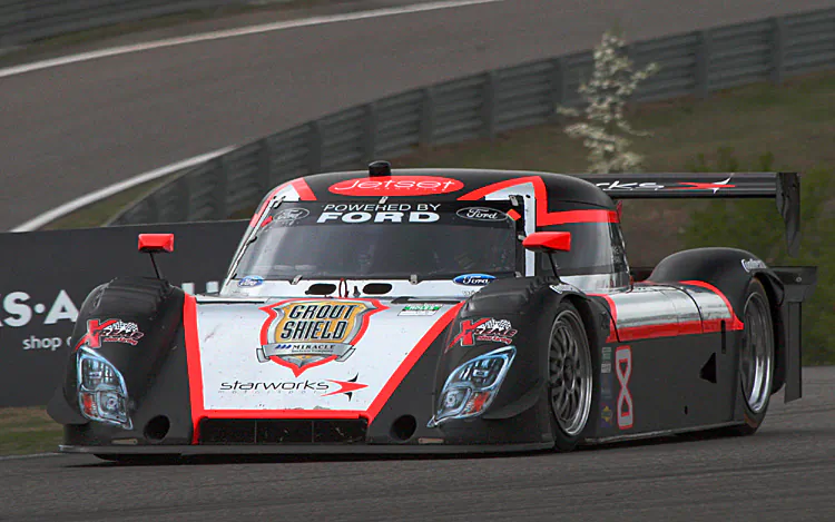 The No. 2 Starworks Riley Ford will feature a cast of IndyCar stars. (James Fish/The Epoch TImes)