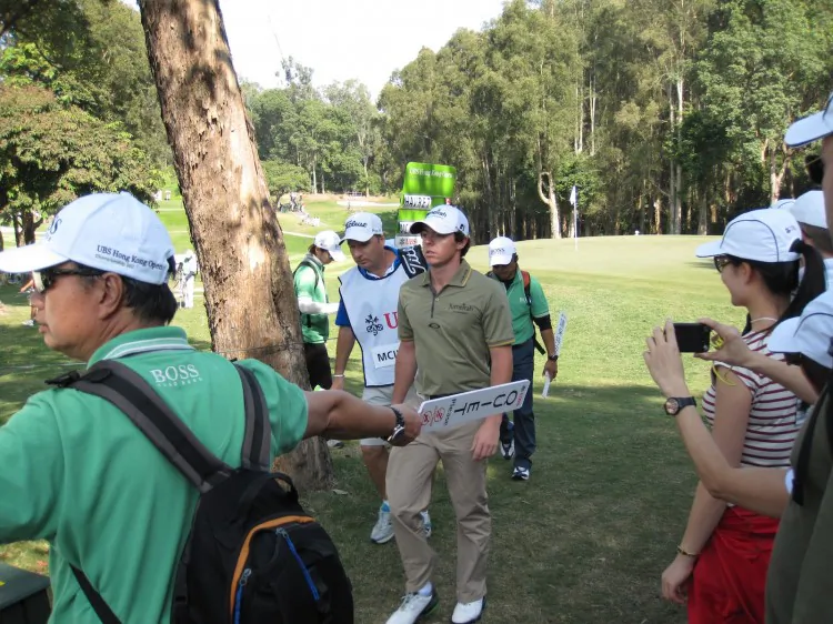 Rory McIlroy on his way to winning the 2011 Hong Kong Open. The world No. 1 is back to defend his title from Nov 15 to 18. (Bill Cox/The EpochTimes)