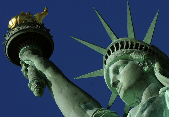 The Statue of Liberty’s crown will reopen to the public on Sunday, Oct. 28. (Timothy Clary/AFP/Getty Images)