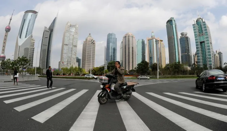 A general view shows the Pudong financial district in Shanghai on Nov. 1, 2011. (Mark Ralston/AFP/Getty Image)