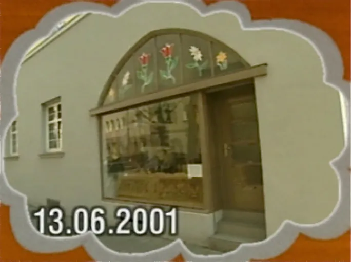 This computer screen shot shows a crime scene of a murdered Turkish businessman on June 13, 2001 in a DVD reportedly produced by neo-Nazis Uwe Mundlos and Uwe Boenhardt to document a series of murders they committed over several year, in Germany. (Getty Images/Getty Images)