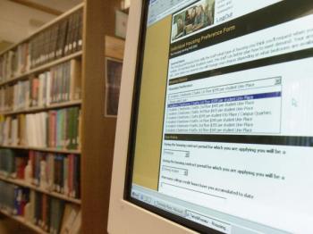 The Common Application for students applying to college in the 2010-11 school year is available online as of August 1.  (Erik S. Lesser/Getty Images)