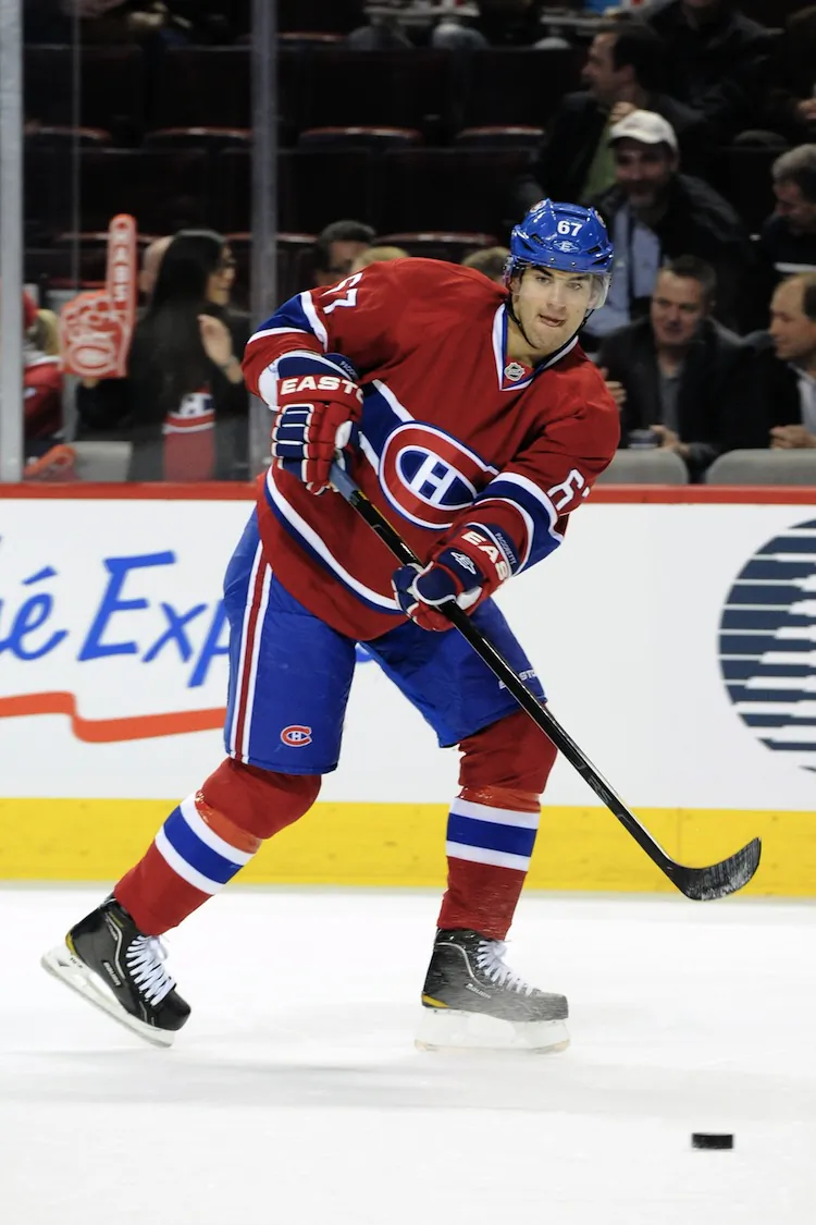 Montreal Canadiens forward Max Pacioretty was suspended for his 'illegal hit to the head' of Pittsburgh Penguins defenseman Kris Letang on Monday. The suspension by the NHL's Brendan Shanahan caused an outcry because of an apparent lack of consistency in suspensions for such hits. (Richard Wolowicz/Getty Images)