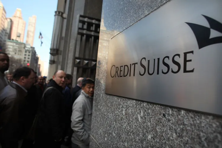 Credit Suisse headquarters on December 14, 2011 in New York City. (Spencer Platt/Getty Images)