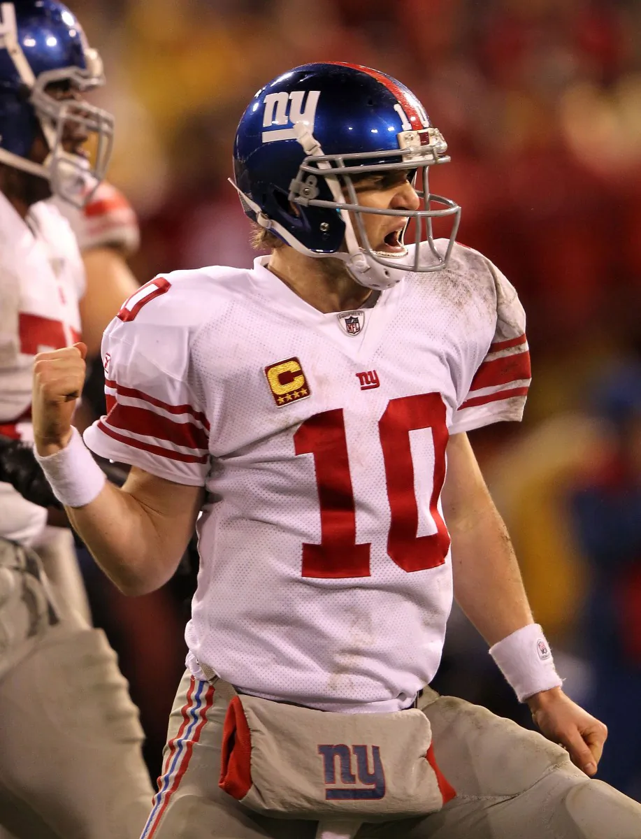 Eli Manning and the New York Giants are heading back to the Super Bowl. (Jamie Squire/Getty Images)