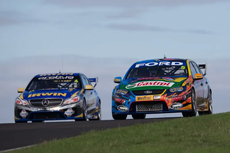 New breed ... Holden, Ford, Nissan and Mercedes will go head to head in Adelaide. (Mark Horsbrugh)