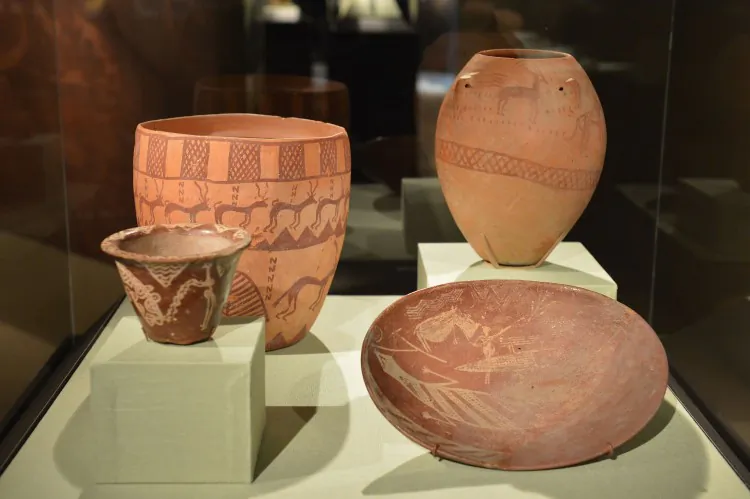 Atmosphere at the Dawn of Egyptian Art press preview at the Metropolitan Museum of Art on April 2, in New York City. (Slaven Vlasic/Getty Images)