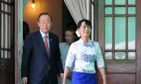 Ban Ki Moon Meets Suu Kyi in Burma