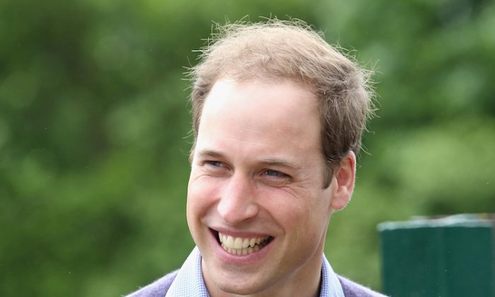 Prince William, Duke of Cambridge smiles as he visits Port Lympne Wild Animal Park on June 6, 2012 in Port Lympne, England. (Chris Jackson/Getty Images)