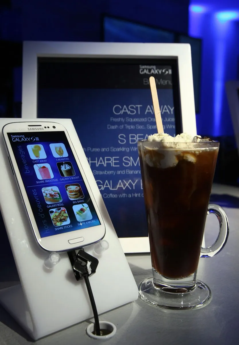 Samsung Galaxy S III launch day at Skylight Studios in NY on June 20, 2012 in New York City. (Neilson Barnard/Getty Images for Samsung)