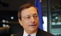 European Central Bank’s Draghi Hints at Easing