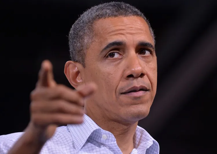 U.S. President Barack Obama speaks during a campaign rally in Milwaukee, Wisconsin, on Nov. 3, 2012. (Jewel Samad/AFP/Getty Images)