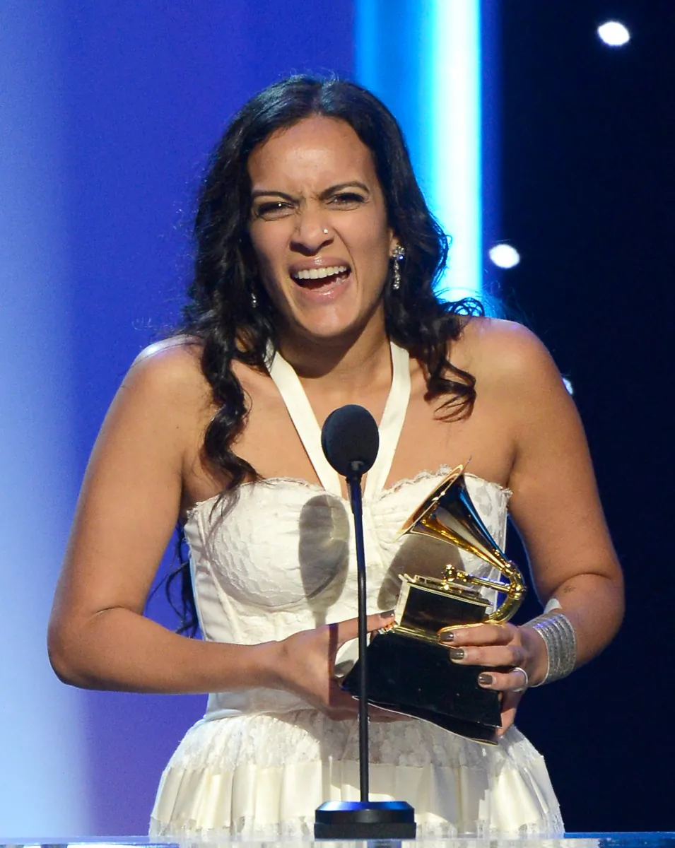 Daughters Accept Grammy Award For Sitar Maestro Ravi Shankar