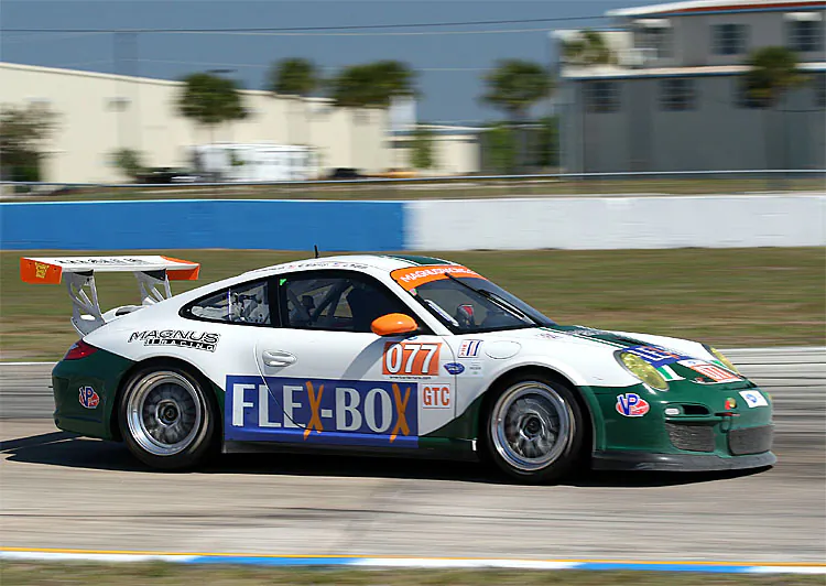Flex-Box first partnered with Magnus Racing at the 2011 Sebring 12 Hours. (James Fish/The Epoch Times)