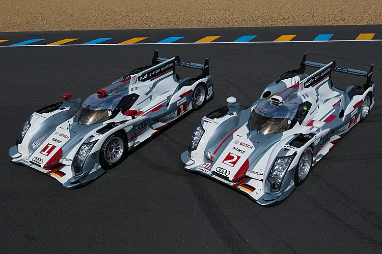 Audi is converting the No. 2 R18 Ultra into an e-tron quattro. (Audi Motorsport)