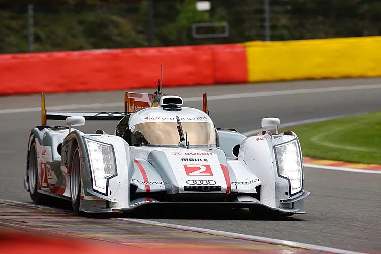 Marcel Fässler qualified the #1 e-tron Quattro third. (Audi Motorsports)