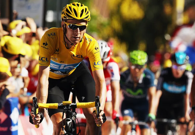 Tejay Van Garderen of BMC Racing wears the white Best Young Rider jersey, but he might lose it in the next few stages if he is forced to ride with team leader Cadel Evans. (Doug Pensinger/Getty Images)