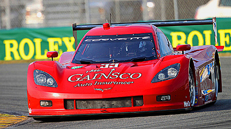 The No. 99 Gainsco Corvette-Riley ran fastest once and second twice. (Grand-Am.com)