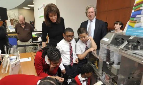Brooklyn Public Library Unveils Book-Printing Machine