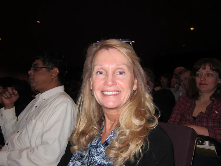 Ms. Catherine Grunwald at the opening performance of Shen Yun Performing Arts in Toledo, Ohio, March 17, 2012. (Valerie Avore/The Epoch Times)