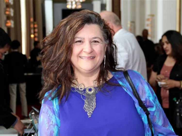 Dr. Christine Saba attends Shen Yun Performing Arts' final performance in Washington. (Lillian Chang/The Epoch Times)