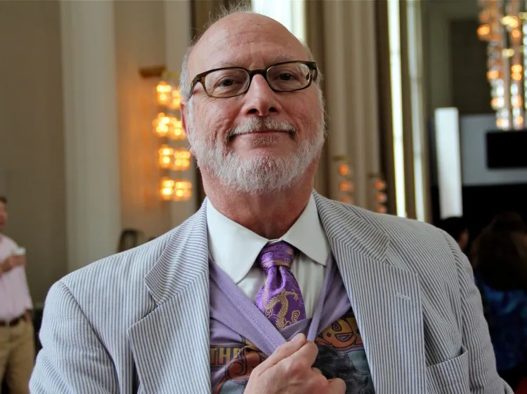Robert A. Spiegel attends Shen Yun Performing Arts in Washington. (Lillian Chang/The Epoch Times)