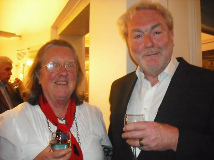 Dance aficionados Paul Riddout, a leading solicitor, and Valerie Savage, one of the UK's leading speech and language therapists. (The Epoch Times)