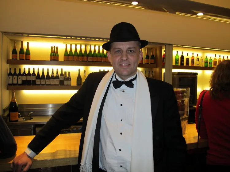 David Armes, an insurance underwriter with Lloyds of London, also attended Shen Yun with his wife. (The Epoch Times)