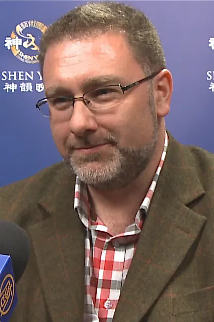 Anthony Lilley OBE, Trustee of English National Opera, attends Shen Yun Performing Arts at London Coliseum. (Courtesy of NTD Television)