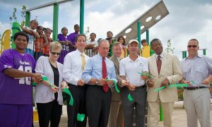 Vandalism Can't Stop Rockaway Park Opening