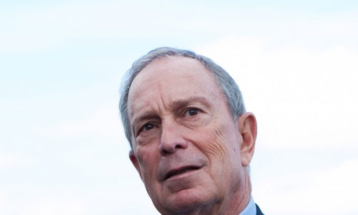 Mayor Michael Bloomberg. (Amal Chen/The Epoch Times)