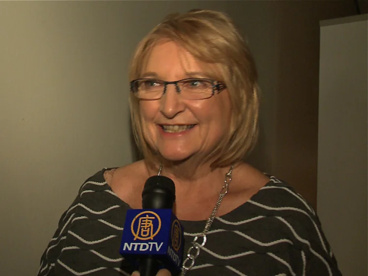 Anne Knops thought Shen Yun's performance at the National Arts Centre on Thursday Dec. 27, 2012 in Ottawa was lovely. (Courtesy of NTD Television)