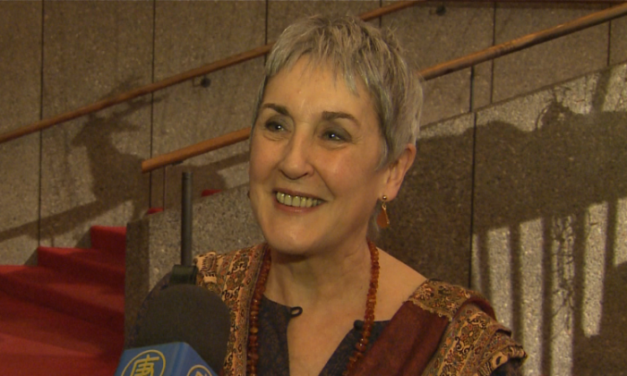 Maureen Korp really liked the dance sequences in Shen Yun Performing Arts. (Courtesy of NTD Television)