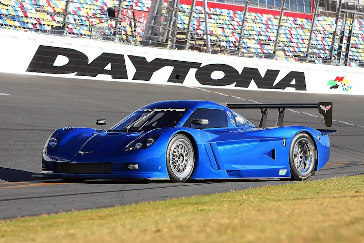 The new Corvette DP will make its competition debut at the 2012 Grand Am Rolex 24 at Daytona. (Copyright General Motors)
