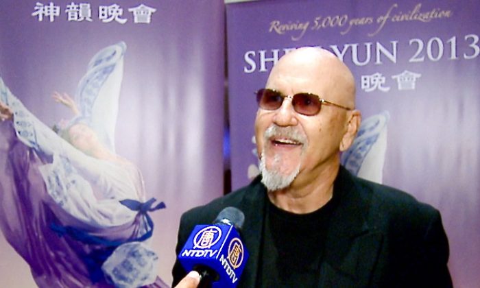 Mr. Gary Kukac, lecturer at Hawaii Pacific University, attends Shen Yun Performing Arts at the Neal S. Blaisdell Concert Hall in Honolulu, Hawaii, on May 4, 2013. (Courtesy of NTD Television)