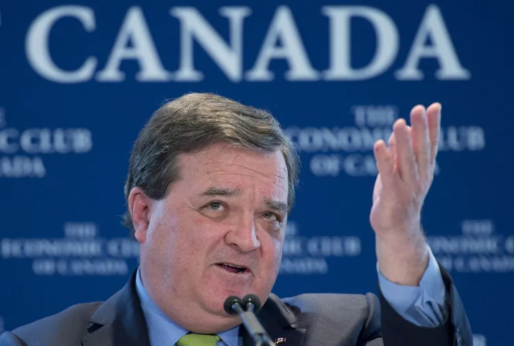Minister of Finance Jim Flaherty gestures as he delivers a speech to the Economic Club of Canada on Feb. 6, 2013, in Ottawa. (The Canadian Press/Adrian Wyld)