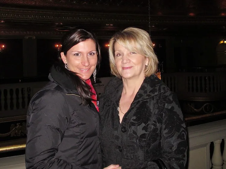 Diana Klaric (L) and Lidija Klaric after seeing Shen Yun Performing Arts. (Gary Du/The Epoch Times)