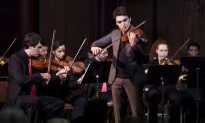 Violin Prodigy Urbach Plays in NYC