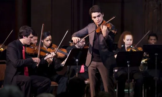 Violin Prodigy Urbach Plays in NYC