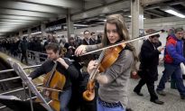 Quartet Composure in Grand Central Subway Station (Photos)