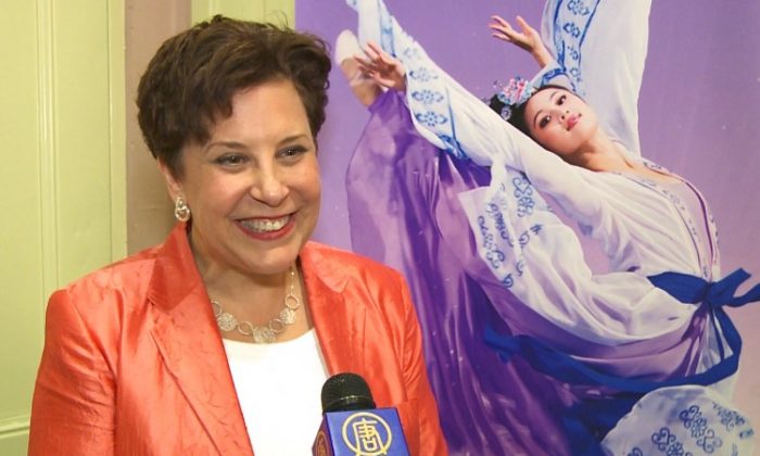 Barbara Rosenau was amazed by Shen Yun Performing Arts at Philadelphia's Merriam Theater in Philadelphia on May 4. (Courtesy of NTD Television)